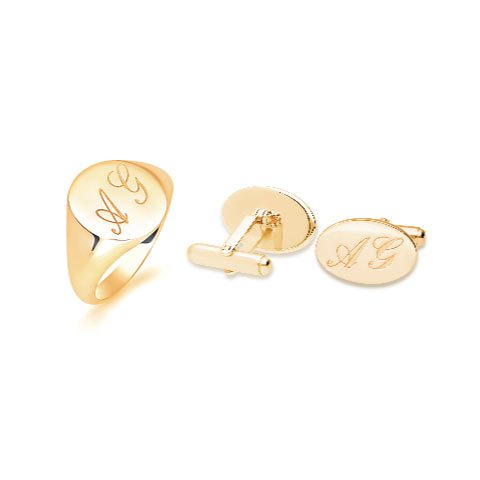 cufflinks & signet rings